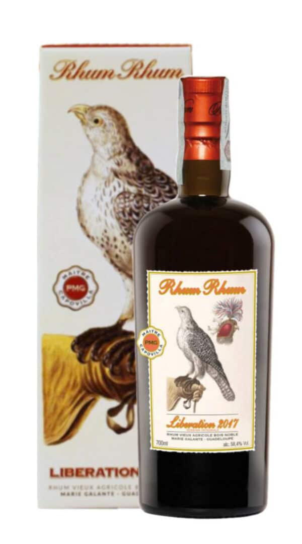 RHUM VIEUX LIBERATION 2017 brut de fût 70 cl 58.4 Version intégrale