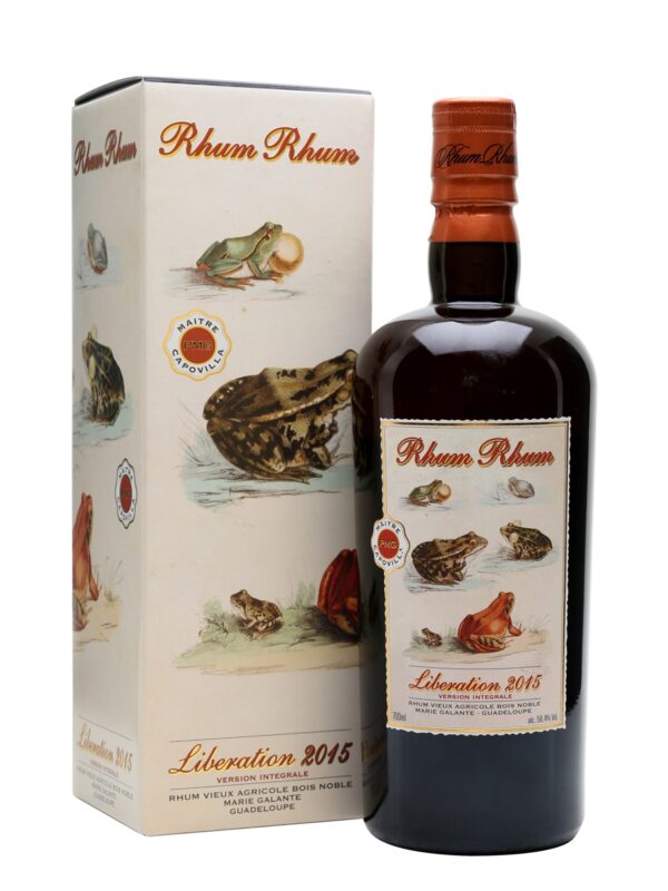RHUM VIEUX LIBERATION 2015 brut de fût 70 cl 58,4° version intégrale
