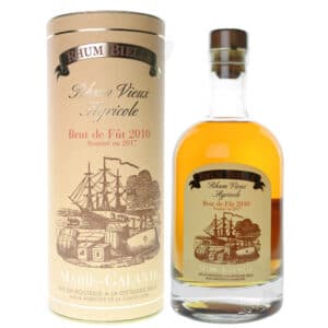 Rhum vieux Bielle brut de fût 70 cl 57,3° millésime 2010