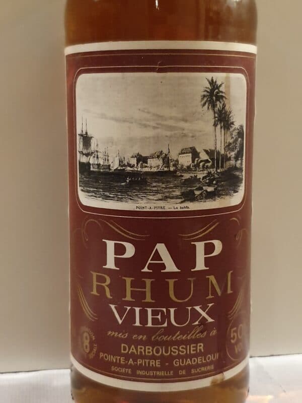 RHUM VIEUX DARBOUSSIER 70 cl 50 ° CIRCA 1975 – Image 2
