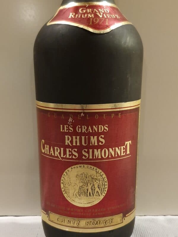 RHUM VIEUX SIMONNET 70 cl 45° millésime 1971 – Image 2