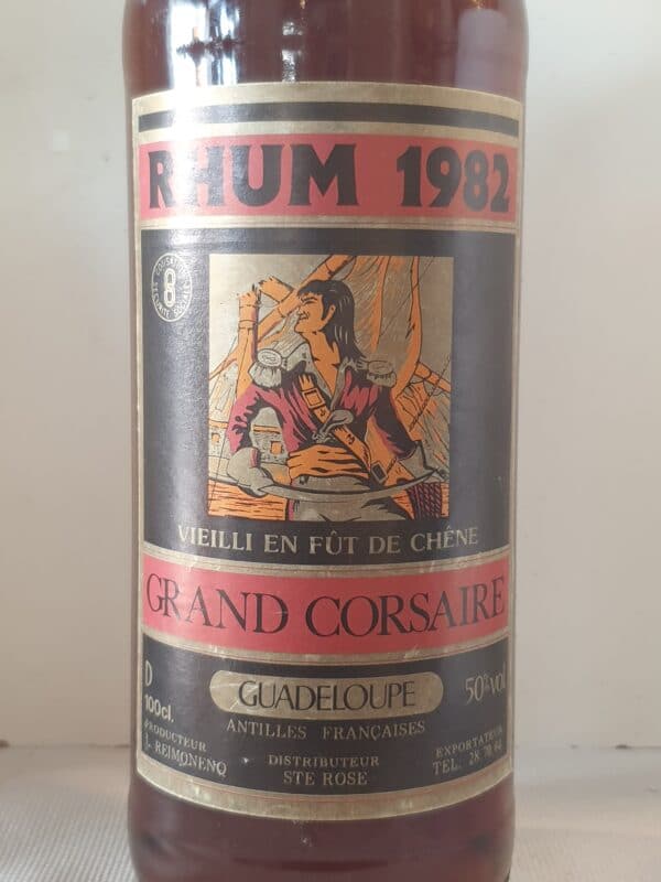 RHUM VIEUX REIMONENQ 1 L 50 ° MILLESIME 1982 – Image 2