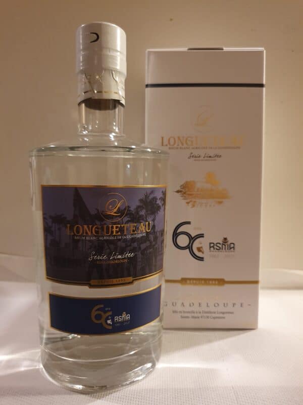 RHUM BLANC LONGUETEAU 70 cl 60 ANS RSMA