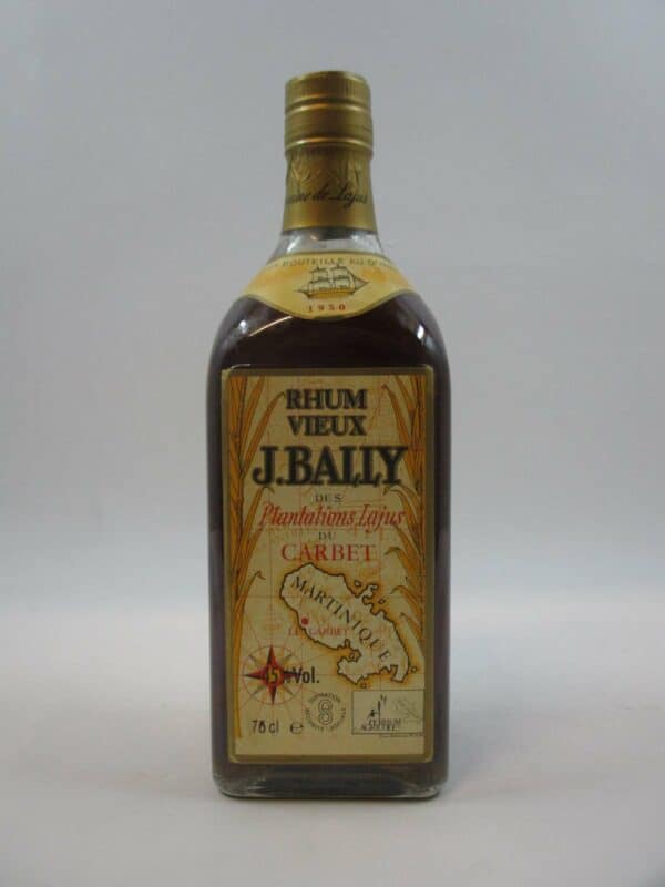 RHUM VIEUX BALLY 70 cl 45° millésime 1950