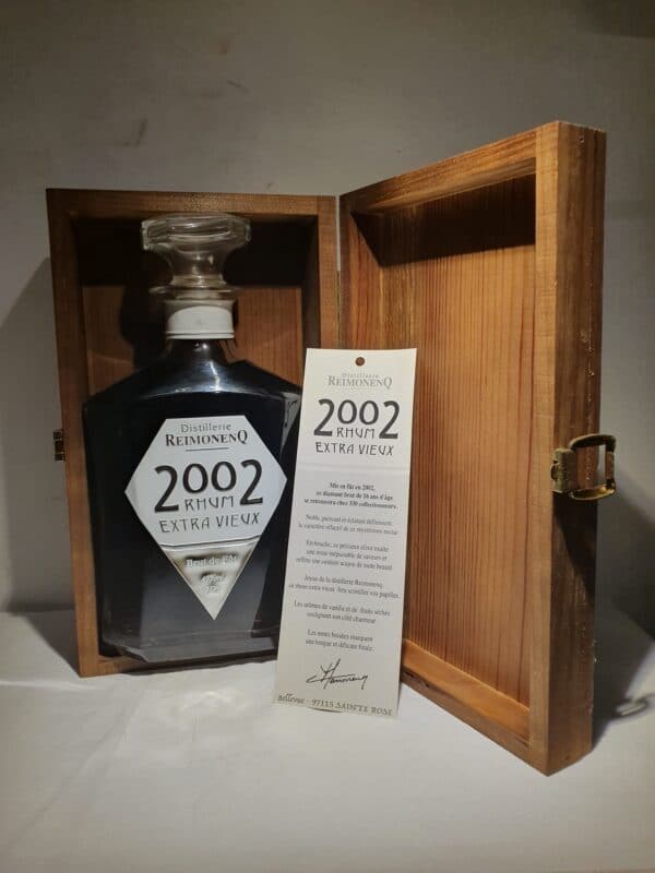 RHUM VIEUX REIMONENQ 70 cl 49° millésime 2002 – Image 2