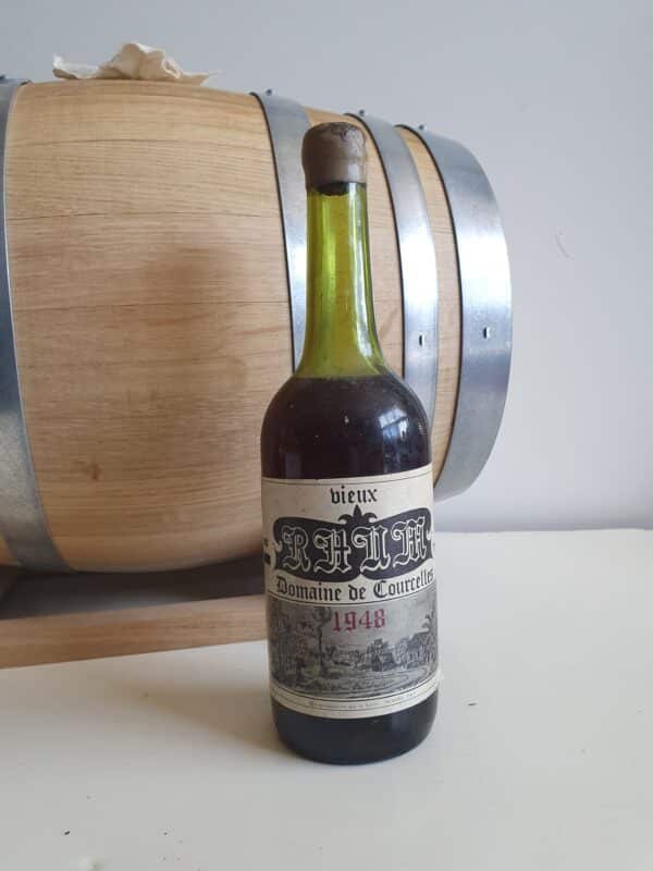 RHUM VIEUX COURCELLES 70 cl 50° millésime 1948