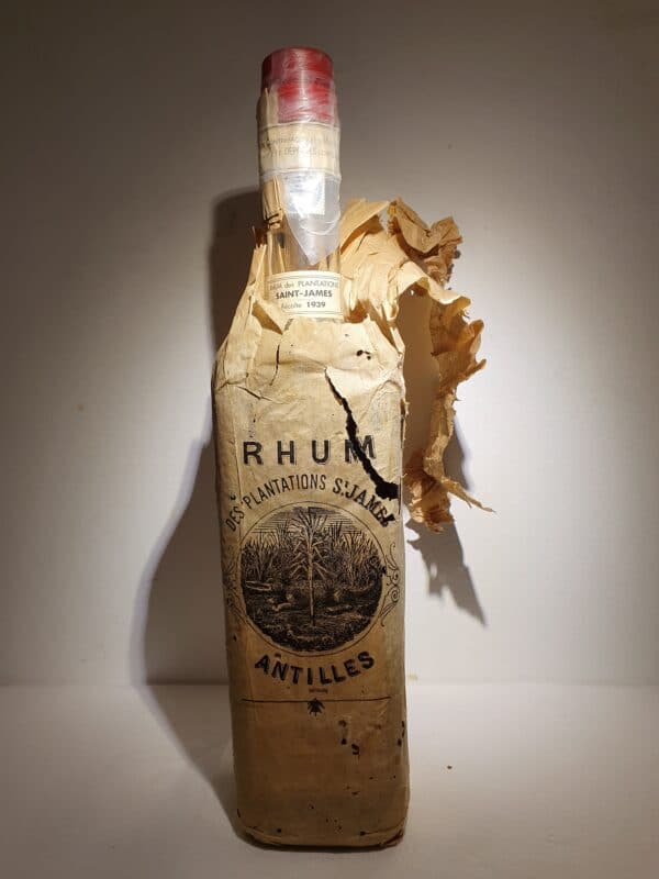RHUM VIEUX ST JAMES 1 L 45° millésime 1939