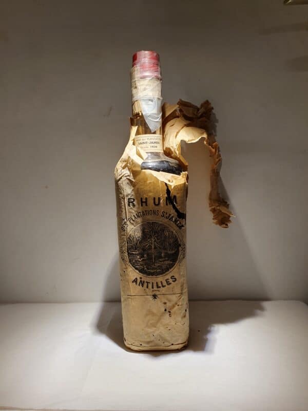 RHUM VIEUX ST JAMES 1 L 45° millésime 1939 – Image 2