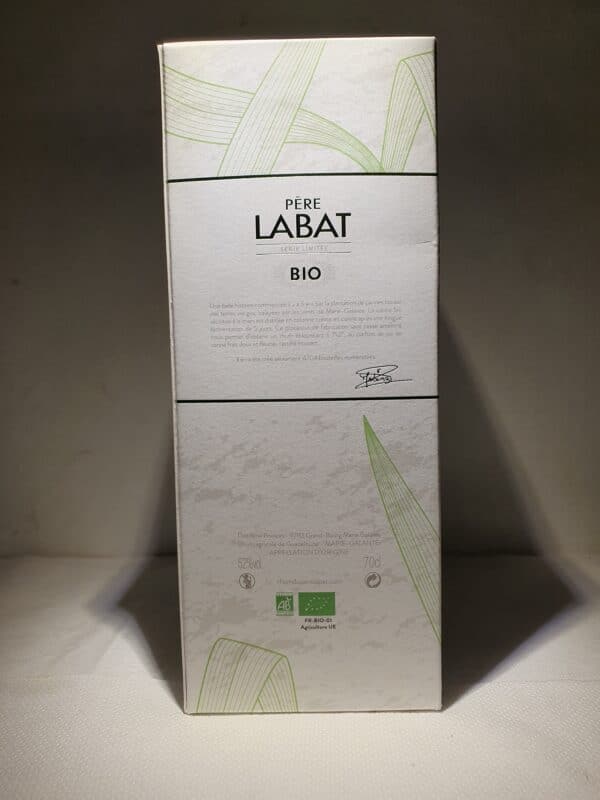 RHUM BLANC PERE LABAT BIO 52° 70 cl – Image 3