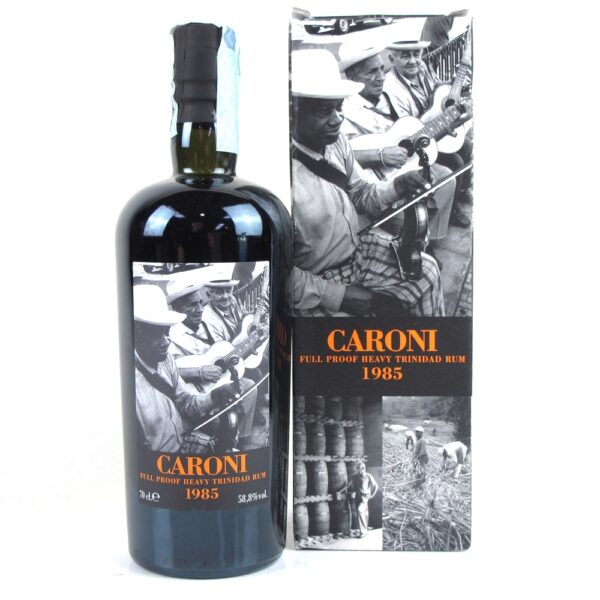 RHUM VIEUX CARONI FULL PROOF 1985 58.8° 75 cl