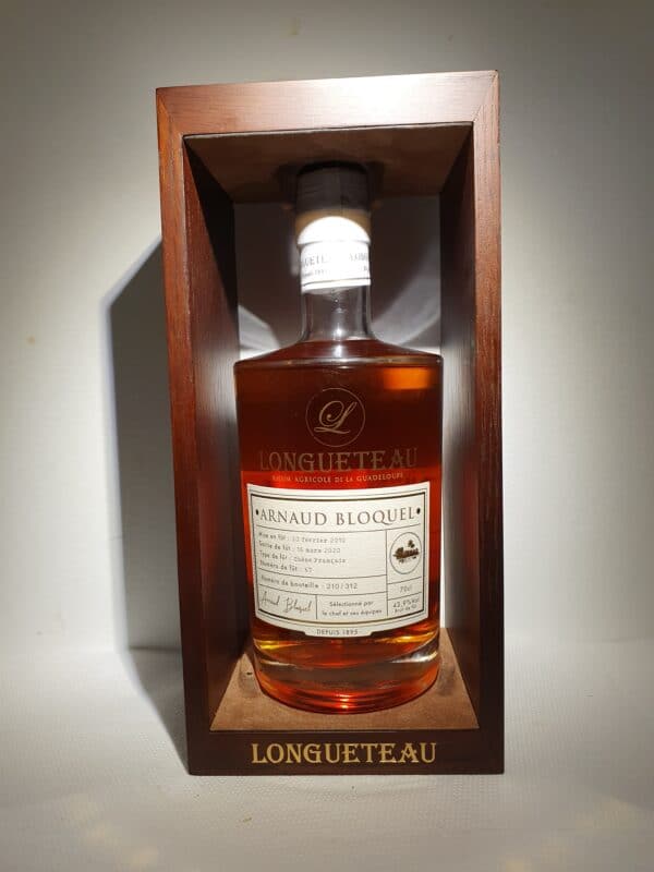 RHUM VIEUX LONGUETEAU Cuvée BLOQUEL 70 cl 43.9 °