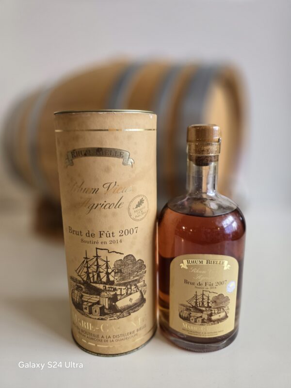RHUM VIEUX BIELLE 70 cl 55.4° MILLESIME 2007