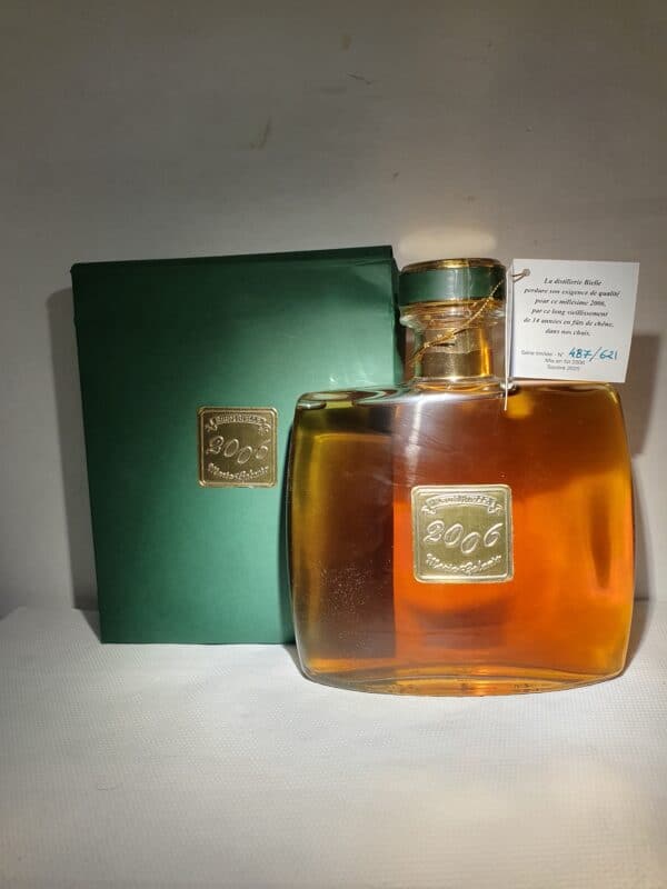 RHUM VIEUX BIELLE 70 cl 47.8° BDF MILLESIME 2006 14 ANS d’âge – Image 3