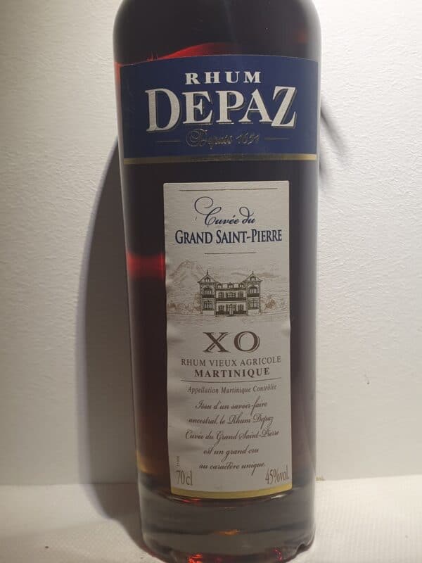 RHUM VIEUX DEPAZ CUVEE ST PIERRE 70 cl 45 ° – Image 2