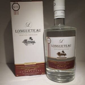 RHUM BLANC LONGUETEAU 70 CL 55° MILLESIME 2020 PARCELLAIRE 11