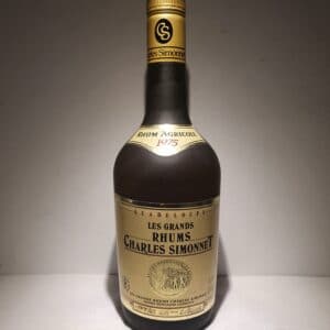 RHUM VIEUX SIMONNET 70 cl 45°MILLESIME 1975