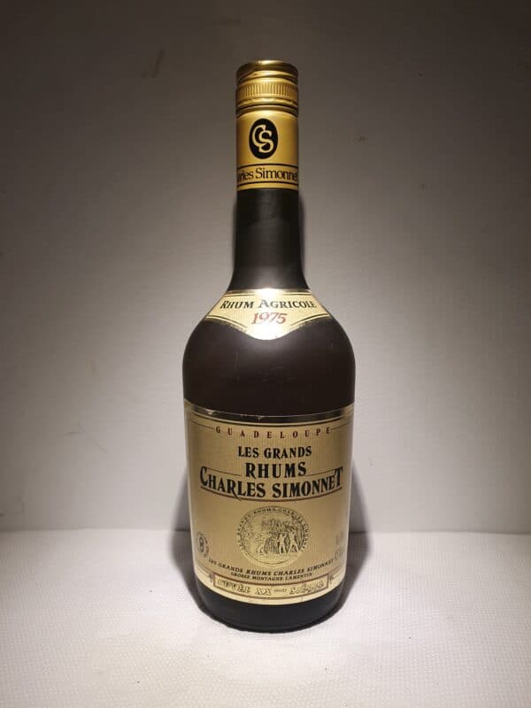 RHUM VIEUX SIMONNET 70 cl 45°MILLESIME 1975