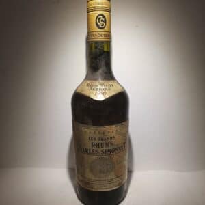RHUM VIEUX SIMONNET 70 CL 45° Millésime 1980