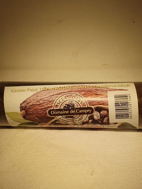 BATON DE PUR CACAO 120 GR 100% NATUREL