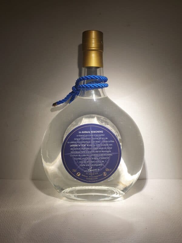 RHUM BLANC REIMONENQ LATITUDE 70 cl 50°  2018 – Image 2