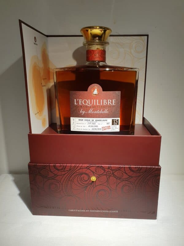 RHUM VIEUX MONTEBELLO CUVEE EQUILIBRE 70 cl 47.2° BDF