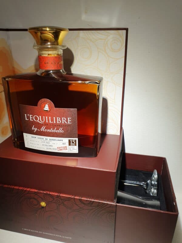 RHUM VIEUX MONTEBELLO CUVEE EQUILIBRE 70 cl 47.2° BDF – Image 5