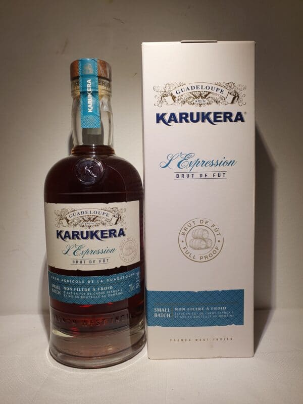 RHUM AMBRE KARUKERA L’EXPRESSION BDF 70 cl 50.1°