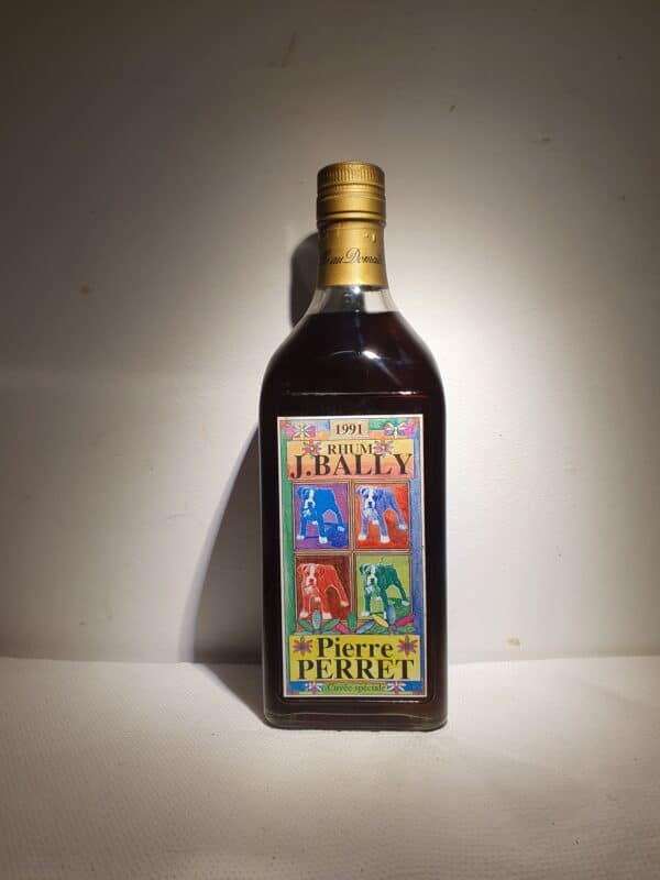 RHUM VIEUX BALLY 70 cl 45° CUVEE SPECIALE PIERRE PERRET MILLESIME 1991