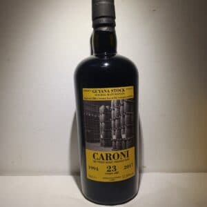 RHUM VIEUX CARONI 70 cl 57.18° MILLESIME 1994 23 ANS