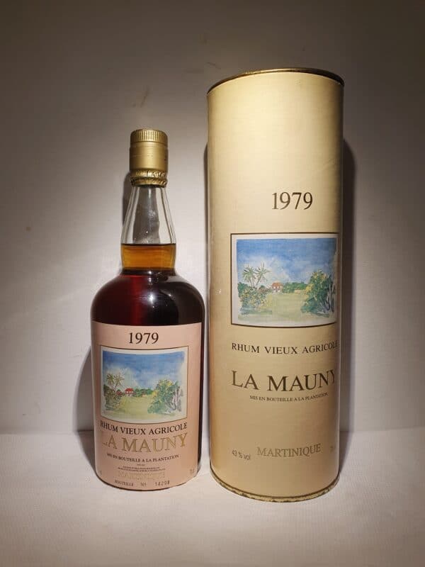 RHUM VIEUX LA MAUNY 70 cl 43° MILLESIME 1979