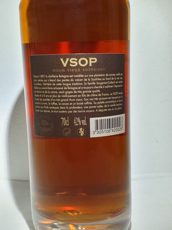 RHUM VIEUX 70 cl 42° VSOP – Image 2