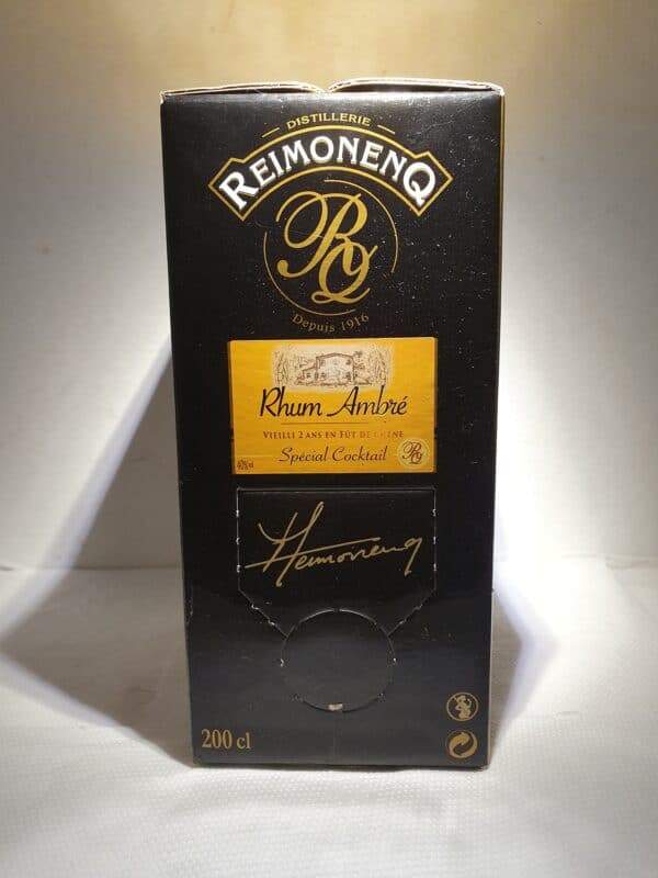 RHUM AMBRE REIMONENQ 40° 2 L – Image 3