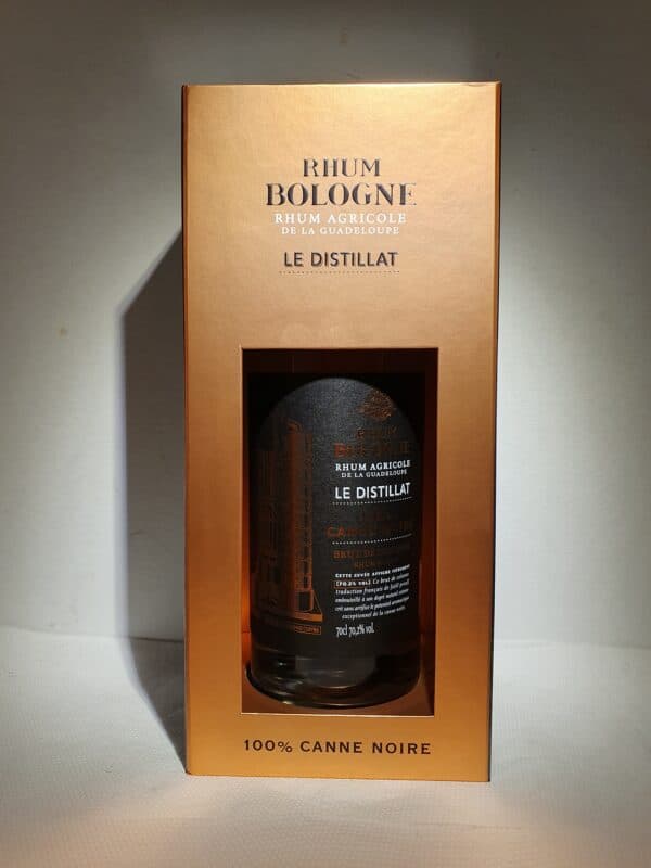 RHUM BLANC BOLOGNE 70 cl 70.2° LE DISTILLAT 100% CANNE NOIRE