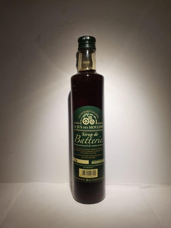 SIROP DE BATTERIE ARTISANAL 50 CL