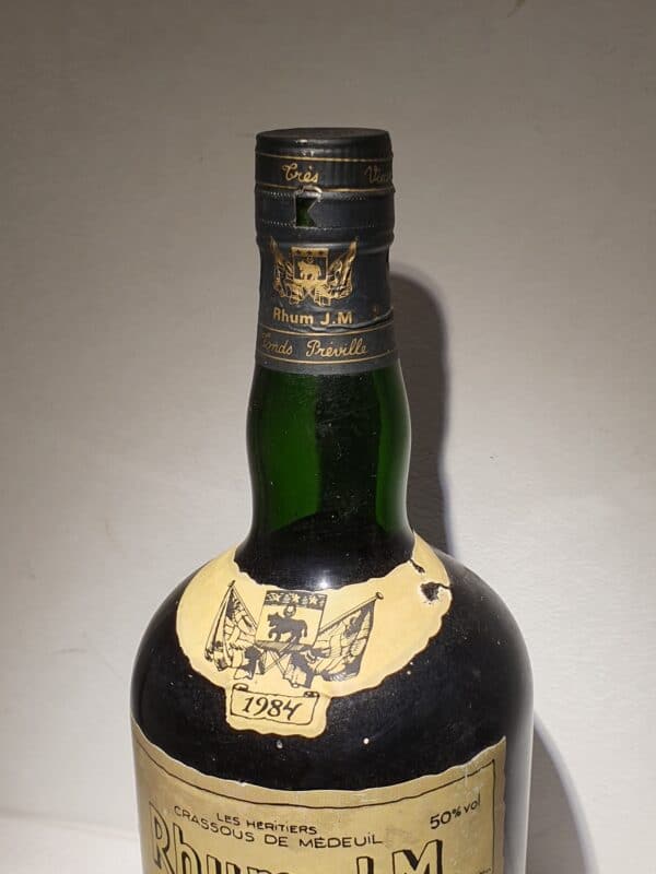 RHUM VIEUX JM 70 CL 50°MILLESIME 1984 – Image 3