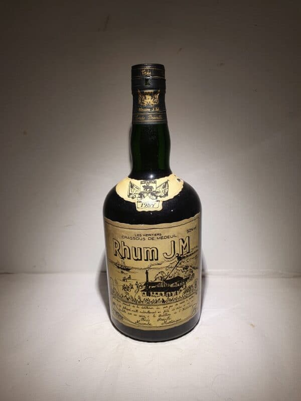 RHUM VIEUX JM 70 CL 50°MILLESIME 1984