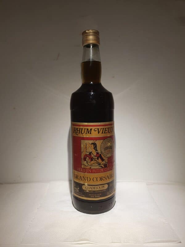 RHUM VIEUX REIMONENQ 1 L 50° GRAND CORSAIRE CIRCA 1980