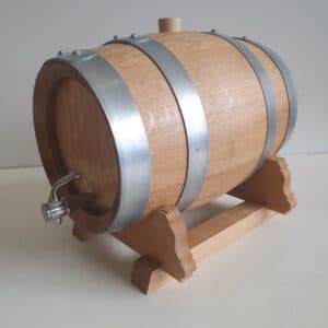 FUT DE CHENE FRANCAIS 5L ROBINET INOX
