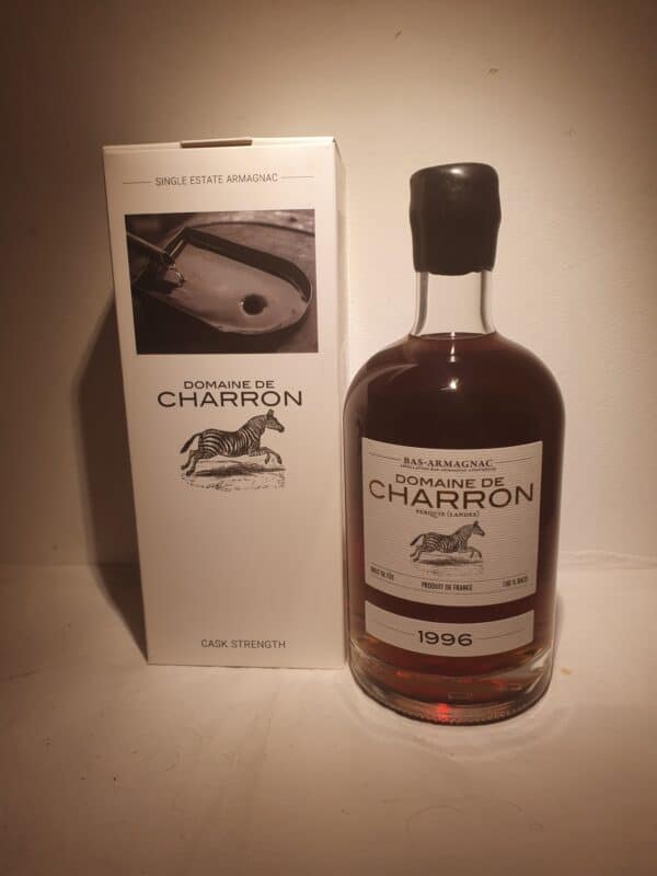 BAS-ARMAGNAC CHARRON 50 CL 48.9° MILLESIME 1996 BDF