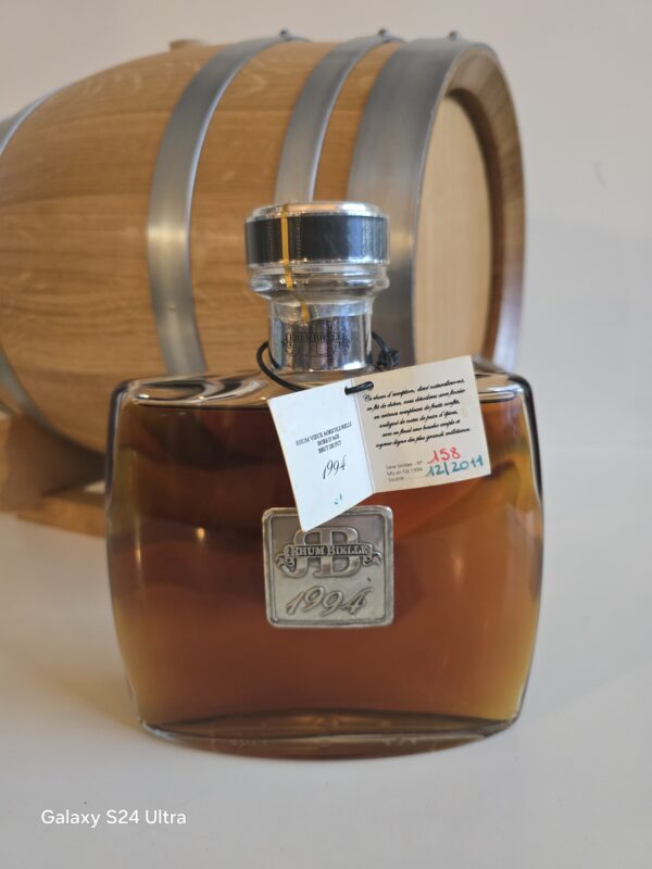 RHUM VIEUX BIELLE 70 CL 52° MILLESIME 1994 BRUT DE FUT