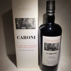 RHUM VIEUX CARONI 70 CL 64.5° MILLESIME 1996 FULL PROOF