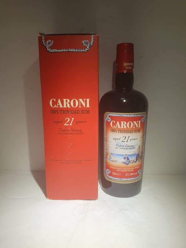 RHUM VIEUX CARONI 70 CL 57,18° MILLESIME 1996