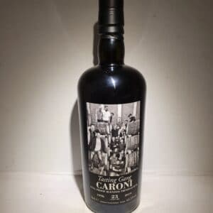 RHUM VIEUX CARONI 70 CL 63.5° MILLESIME 1996 TASTING GANG