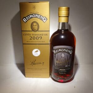 RHUM VIEUX REIMONENQ 70 CL 45°MILLESIME 2009 FERNAND D'OR +11ANS