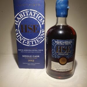 RHUM VIEUX HSE 50 CL 47.8° MILLESIME 2003