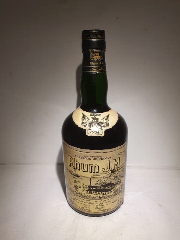 RHUM VIEUX JM 70 CL 50° MILLESIME 1986