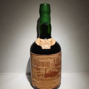 RHUM VIEUX JM 1989 70 CL 45.8° ETIQUETTE CUIR 15 ANS