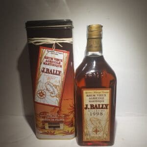 RHUM VIEUX BALLY 70 CL 43° MILLESIME 1998