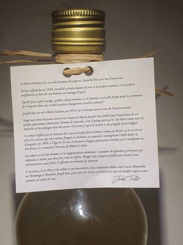 RHUM PAILLE LE SALUT 100 CL 59° – Image 3