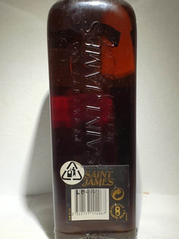 RHUM VIEUX ST JAMES 70 CL 43° MILLESIME 1986 – Image 3